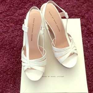 Marc by Marc Jacobs Cork Wedge Sling Sandal